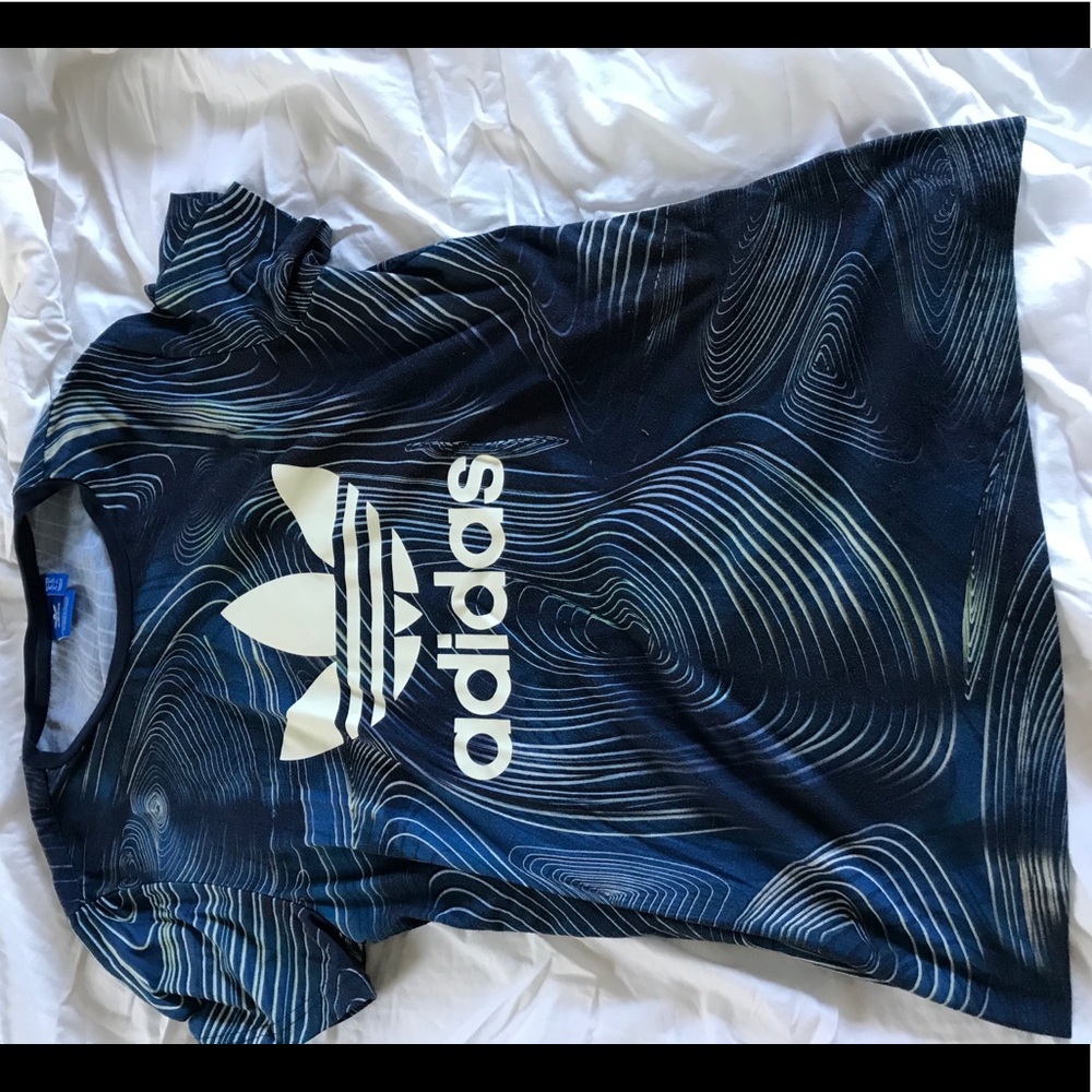 Blue Adidas Originals tshirt